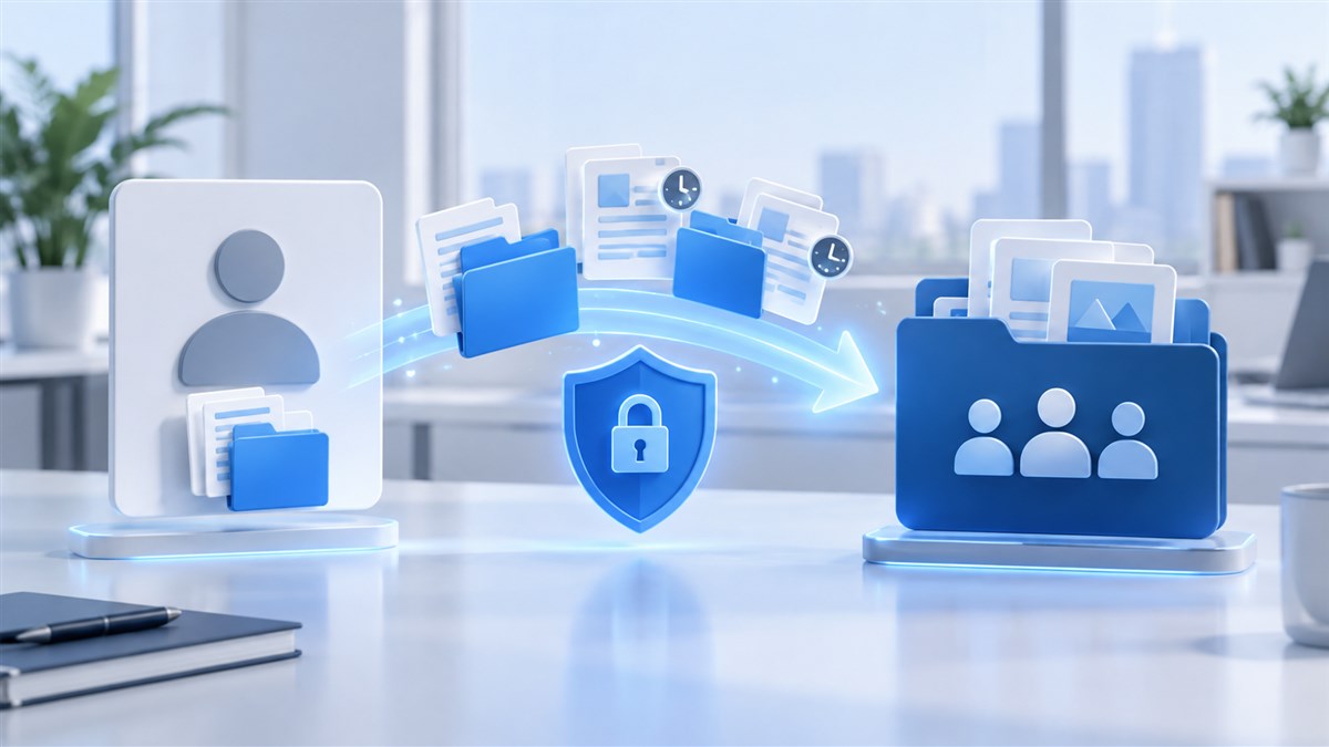 将 Ant Messenger 业务文件与工作上下文交给继任团队的示意图